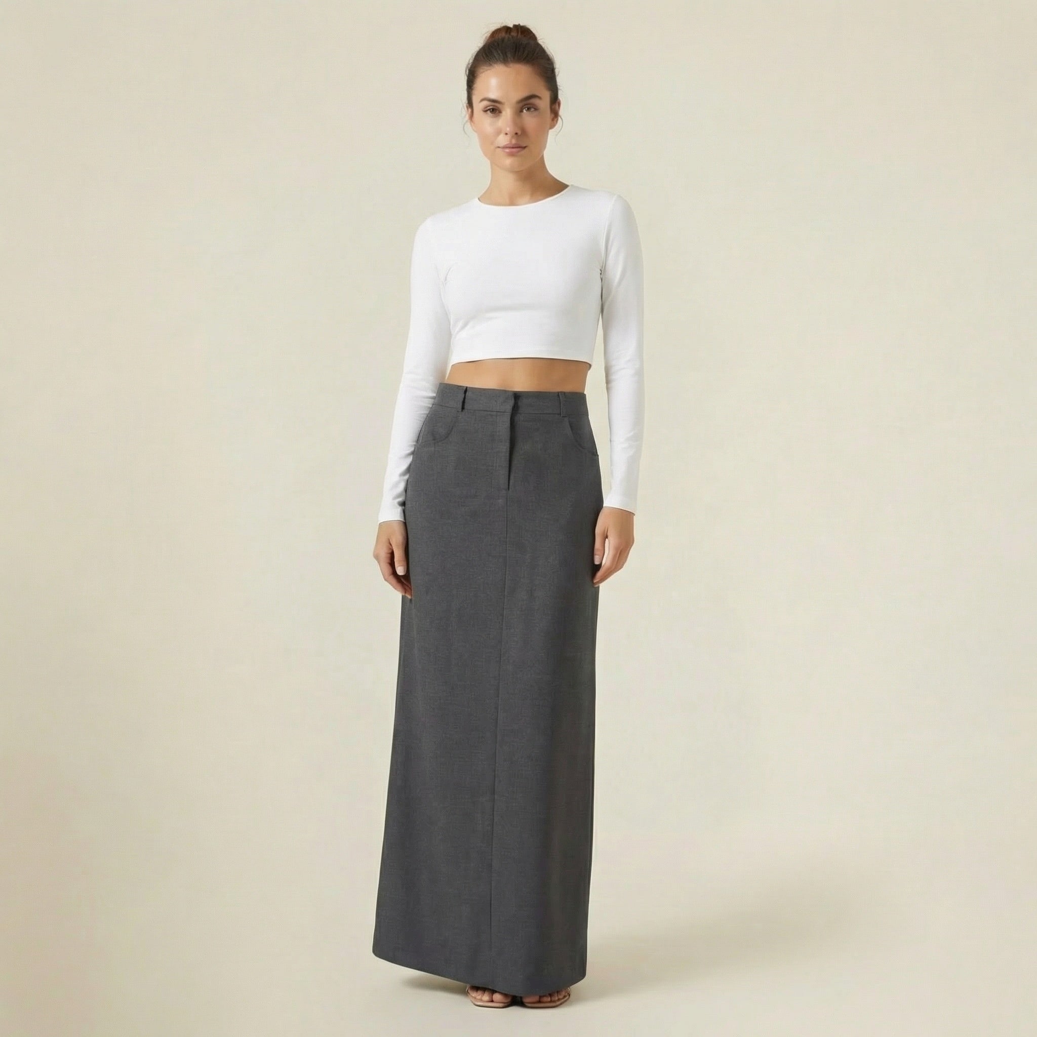 Valenomode - Women’s Straight Leg Skirt