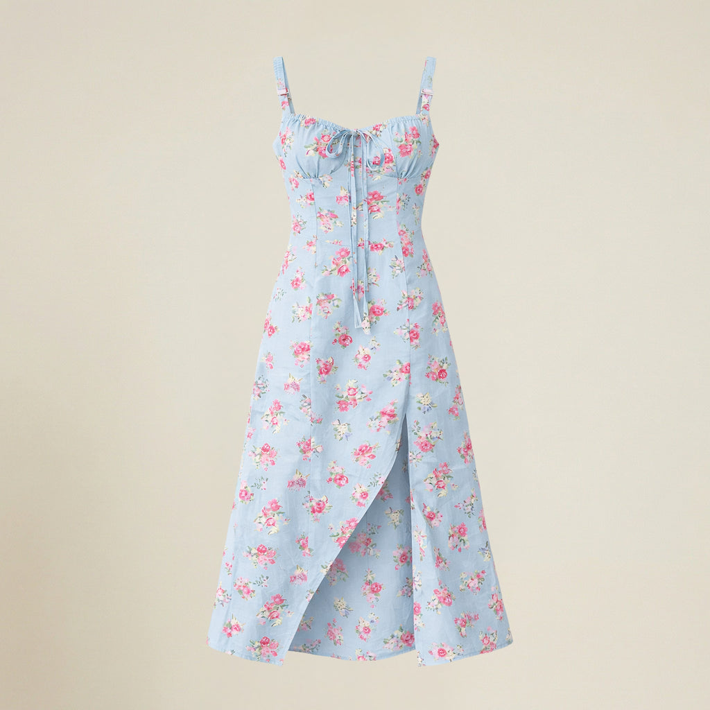 Valenomode - Women’s Strap Midi Dress